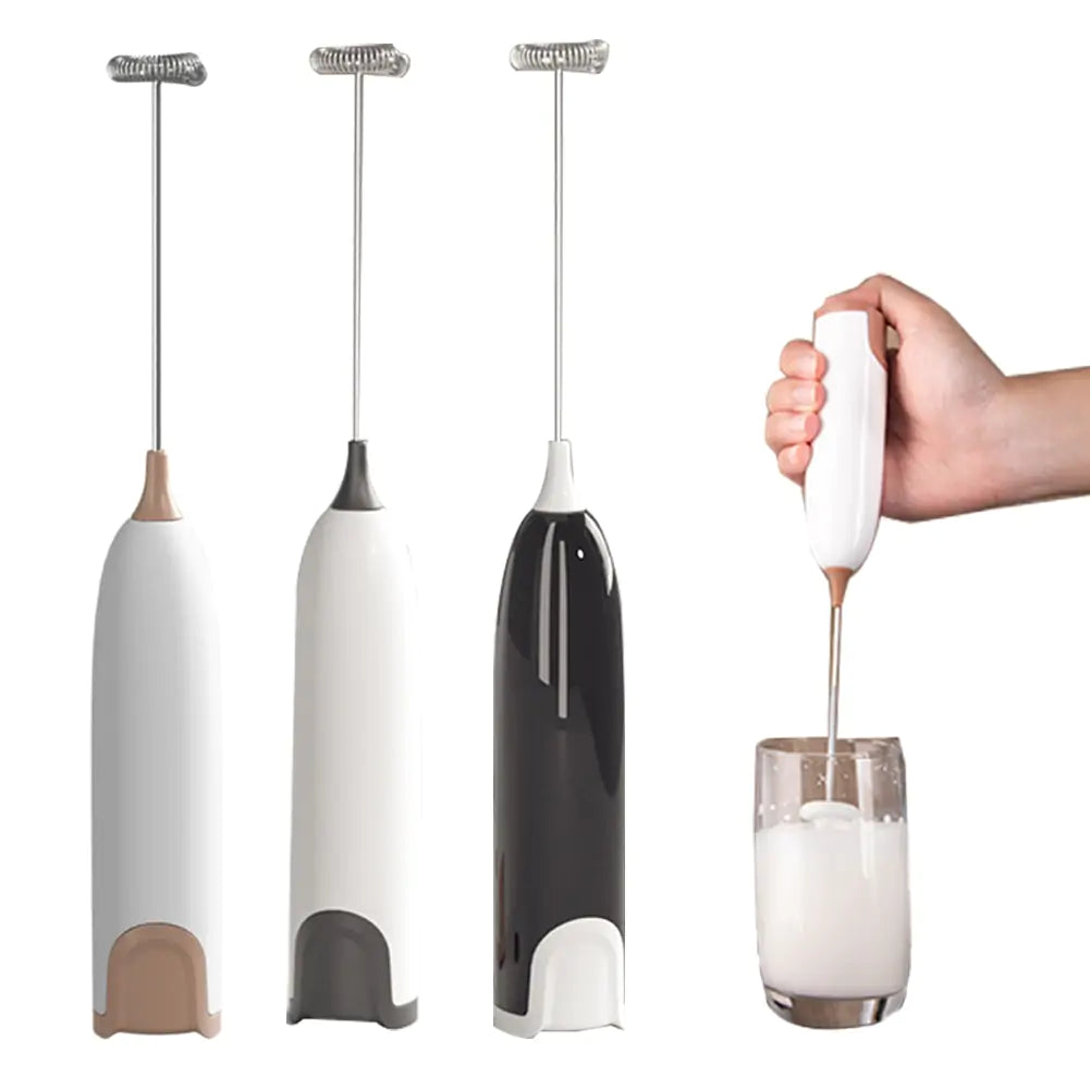 Electric Milk Frother – Handheld & Rechargeable